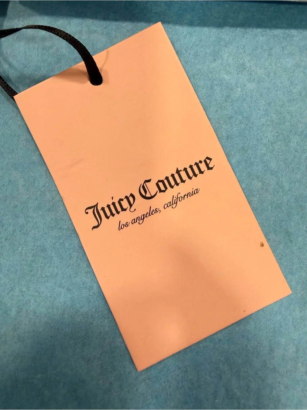 Juicy Couture Cream Patent Heart Charm Wallet